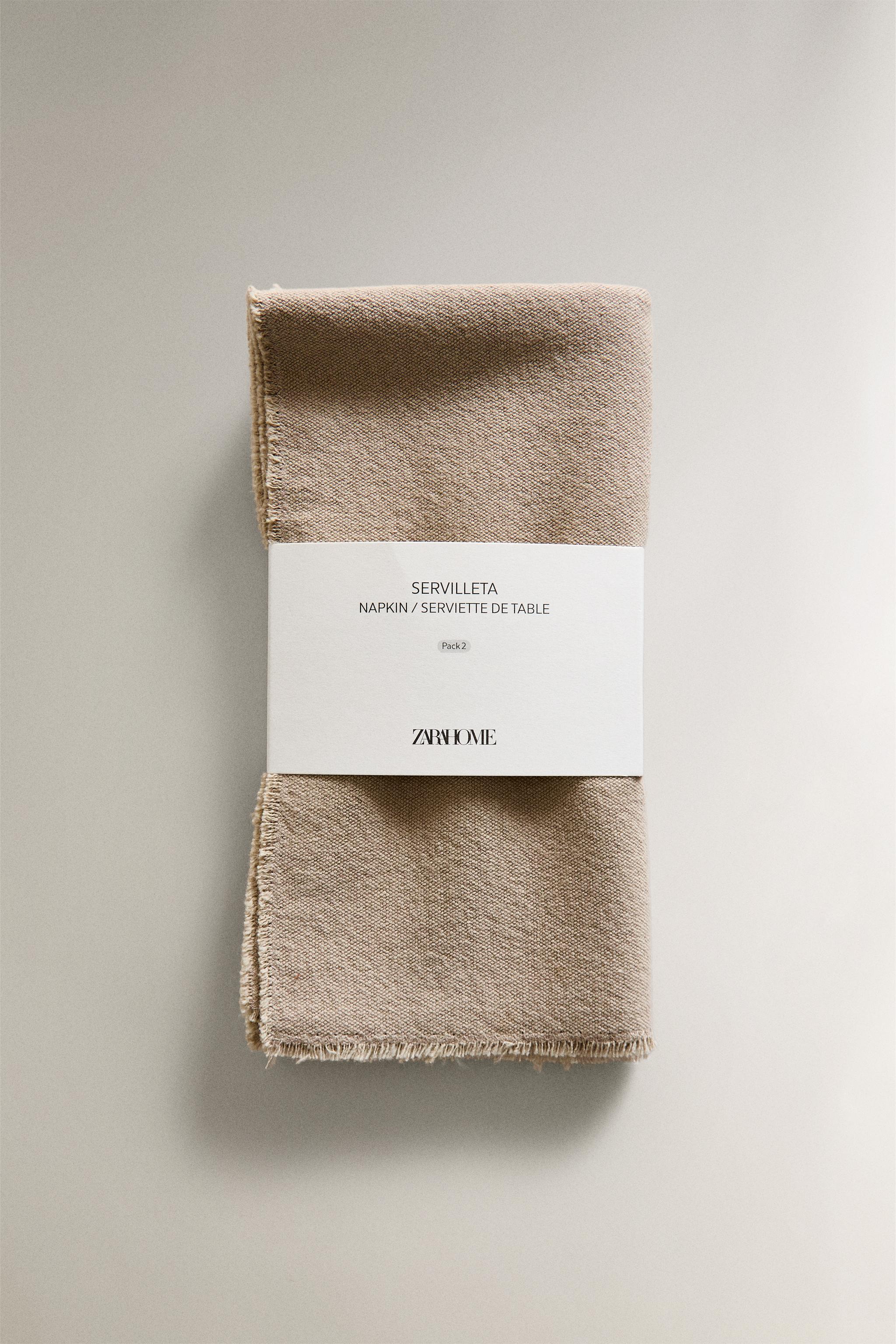 WASHED COTTON NAPKINS (SET OF 2)