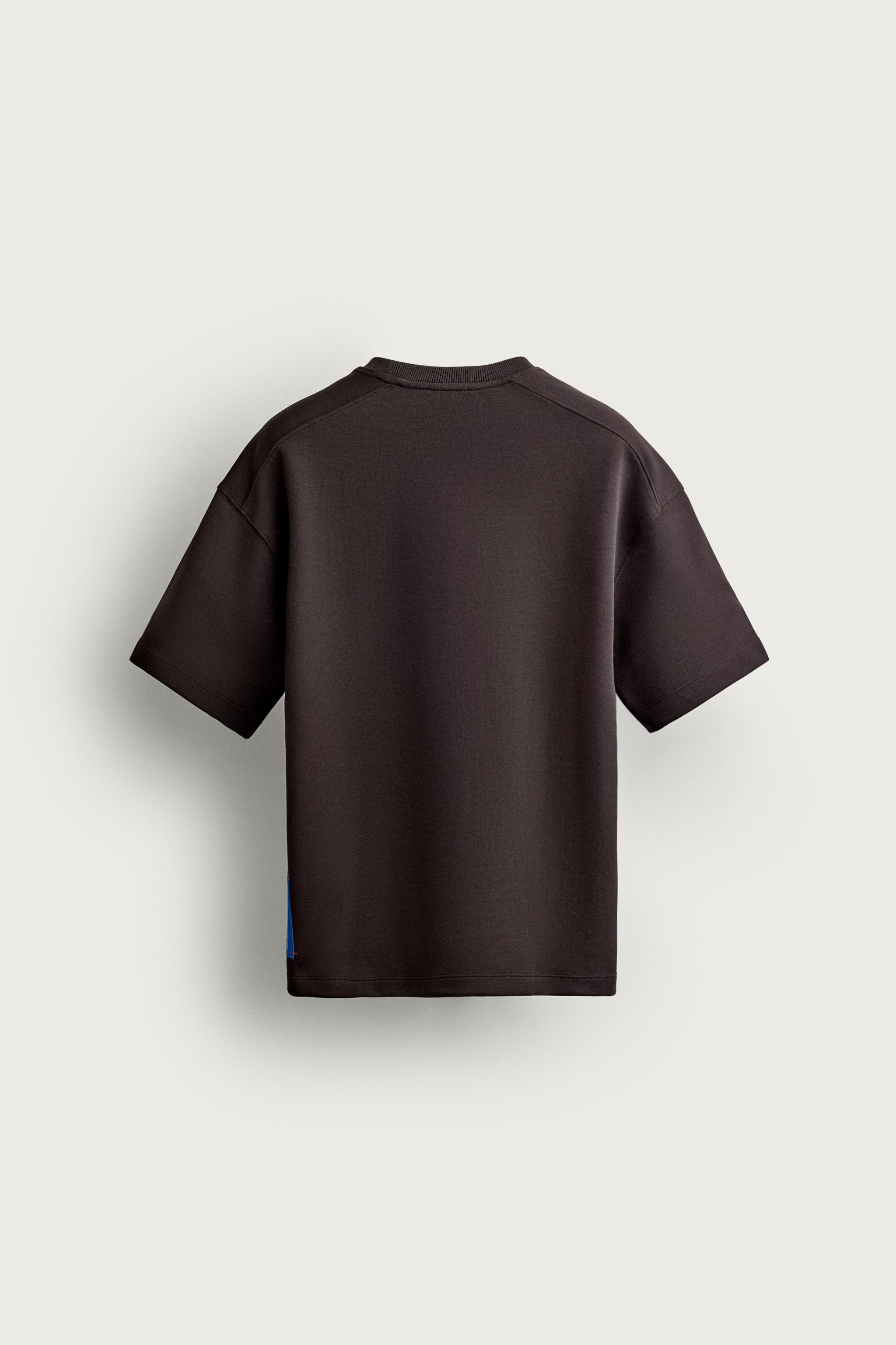 INTERLOCK PATCH SWEATSHIRT — Chocolate brown