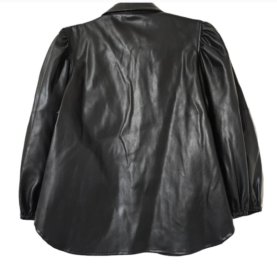 FAUX LEATHER SHIRT - Image 2