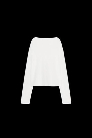 RUSTIC OPEN-KNIT JUMPER - White by Zara