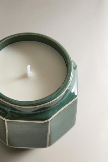 (180 G) BOUGIE PARFUMÉE MUSK LINEN - Bleu clair de Zara - Image 1