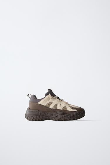Zara 登山運動鞋 - 棕色