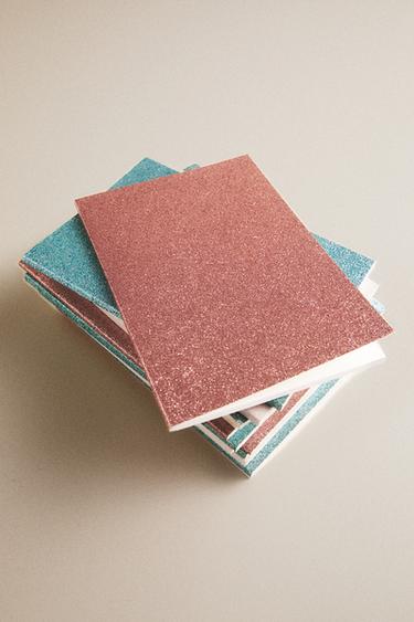 グリッターノートセット（3冊セット）マルチカラーZaraのグリッターノートセット（3冊セット） - マルチカラー 