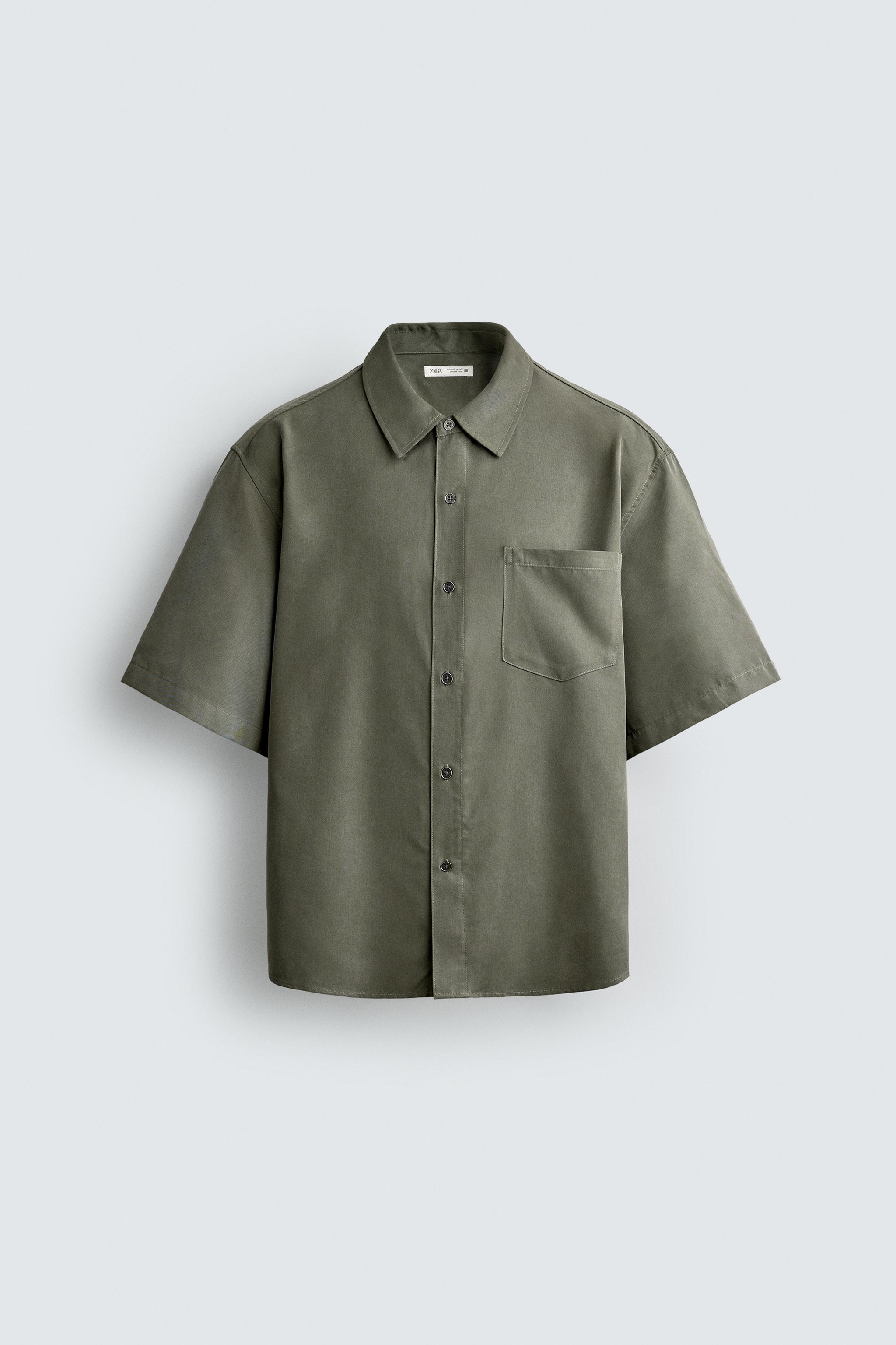 RELAXED FIT FLOWY SHIRT