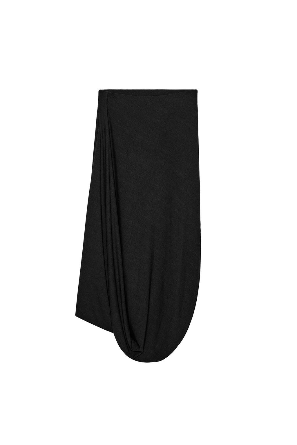 DRAPED MIDI SKIRT - image 3