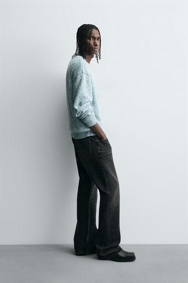 GILET RETORS DÉSAIGUILLÉ - Bleu clair de Zara - Image 3