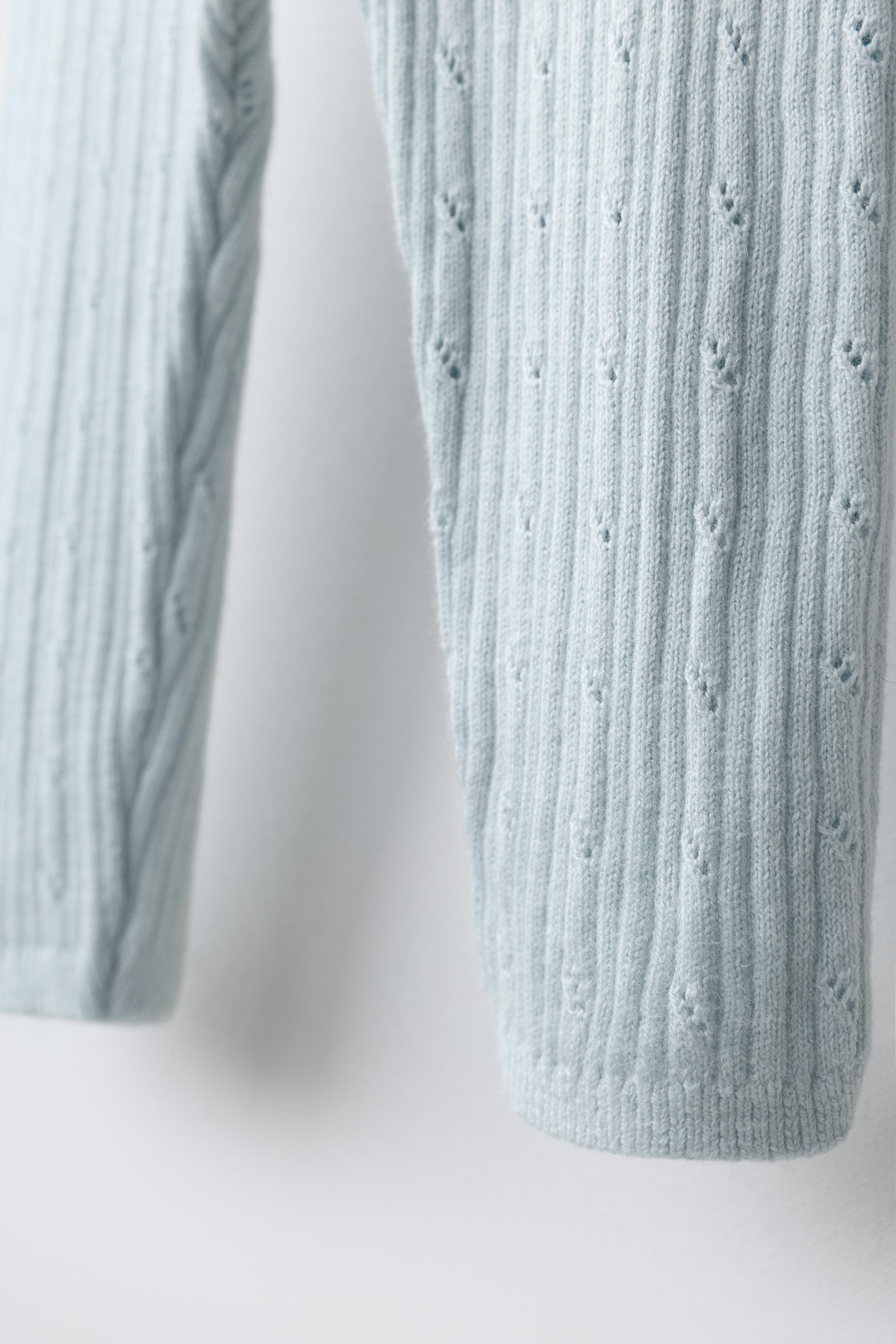 RIBBED CUT-OUT PANTS