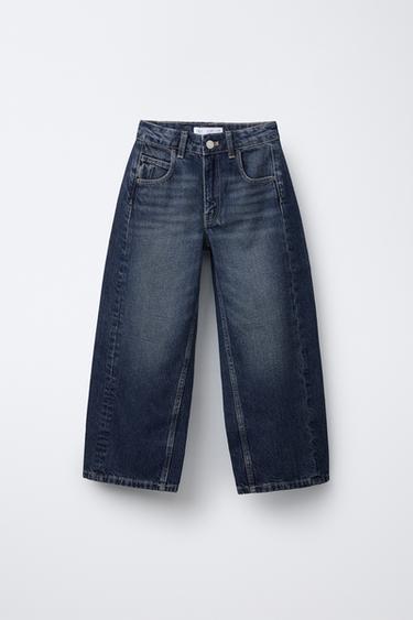 JEANS BALLOON - Azul de Zara