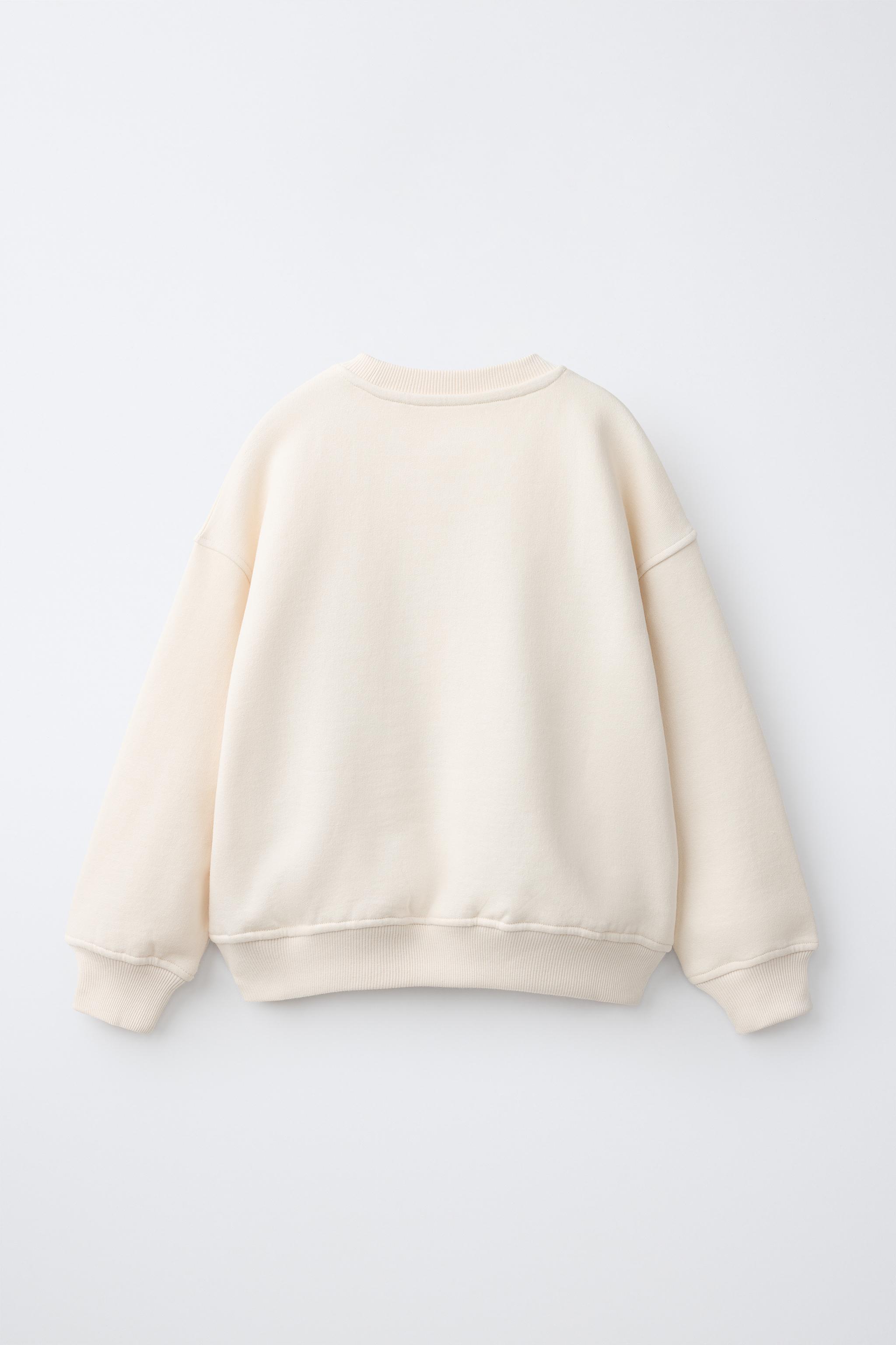 DOG PRINT SWEATSHIRT