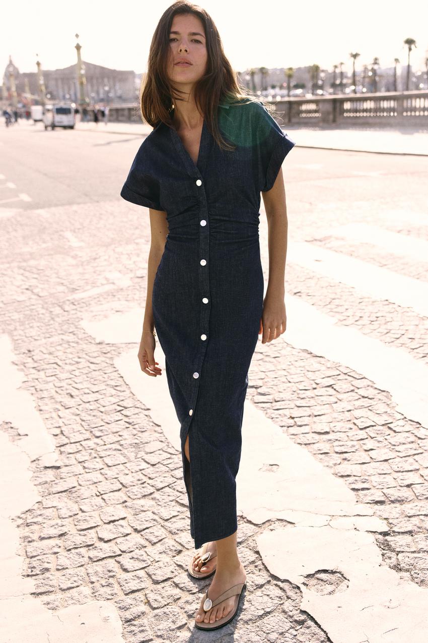 Z1975 MIDI DENIM DRESS