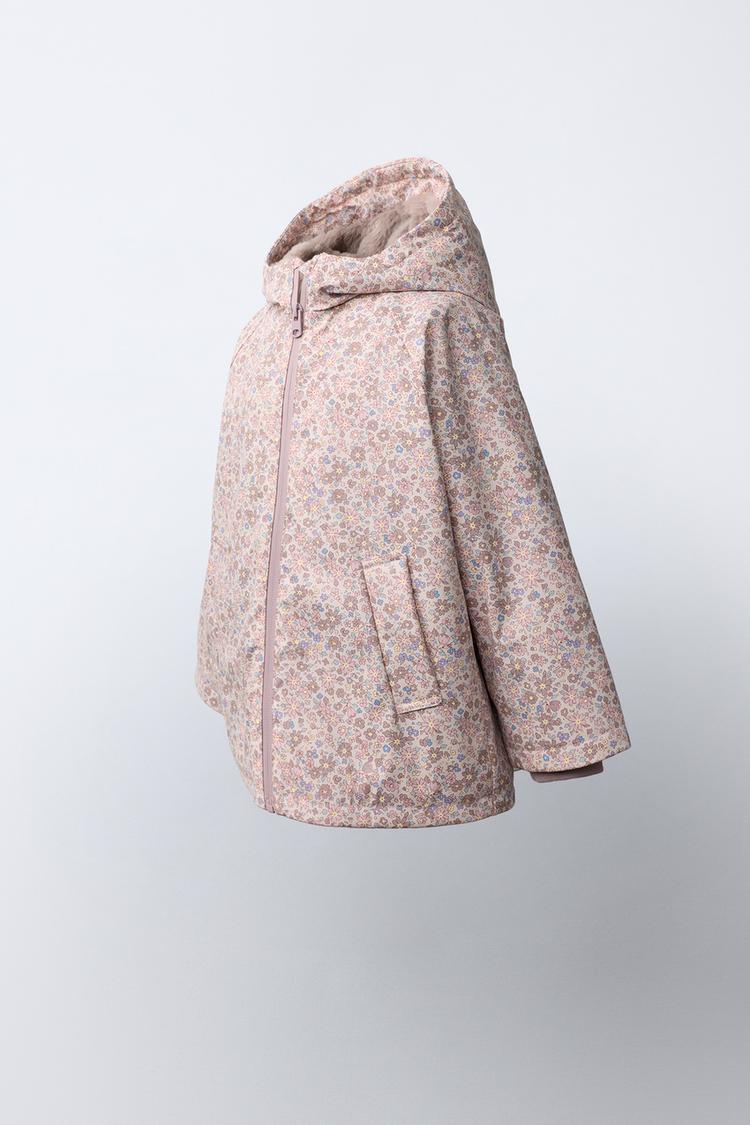 CHUBASQUERO ENGOMADO WATER REPELLENT FLORES