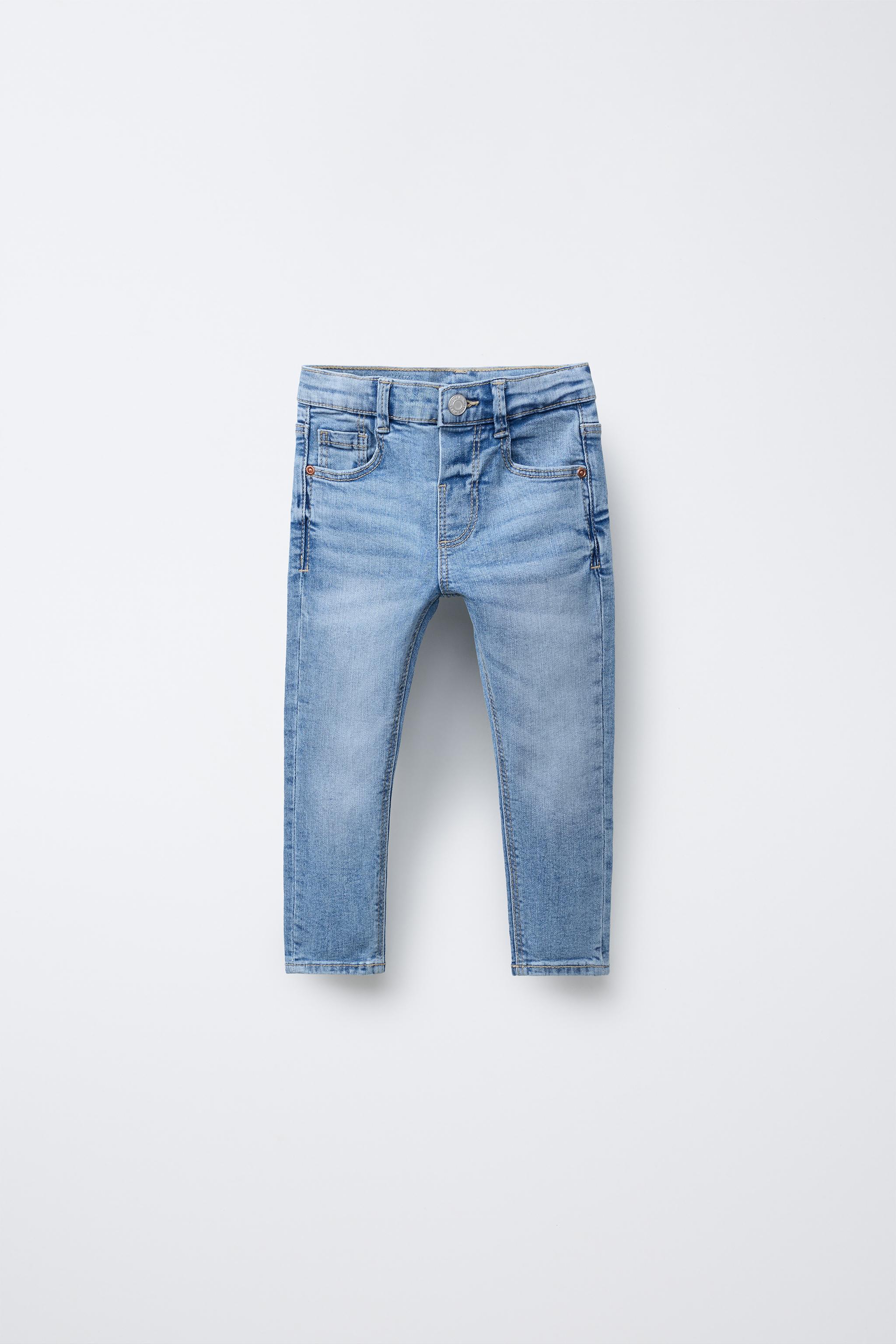 BASIC SKINNY JEANS Blue ZARA United Kingdom - Main Image
