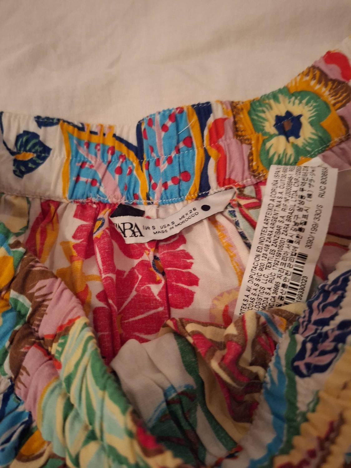 FLORAL PRINT SKIRT - Image 4