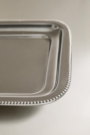 PLATEAU ACIER RECTANGULAIRE - Acier de Zara - Image 2