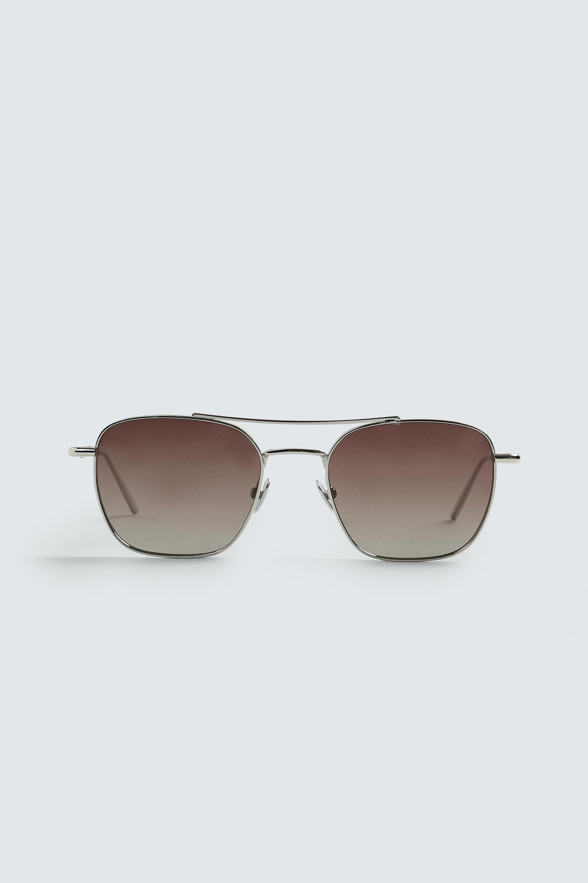 ???zara square sunglasses SQUARED SUNGLASSES - Pink | ZARA United States main image 3