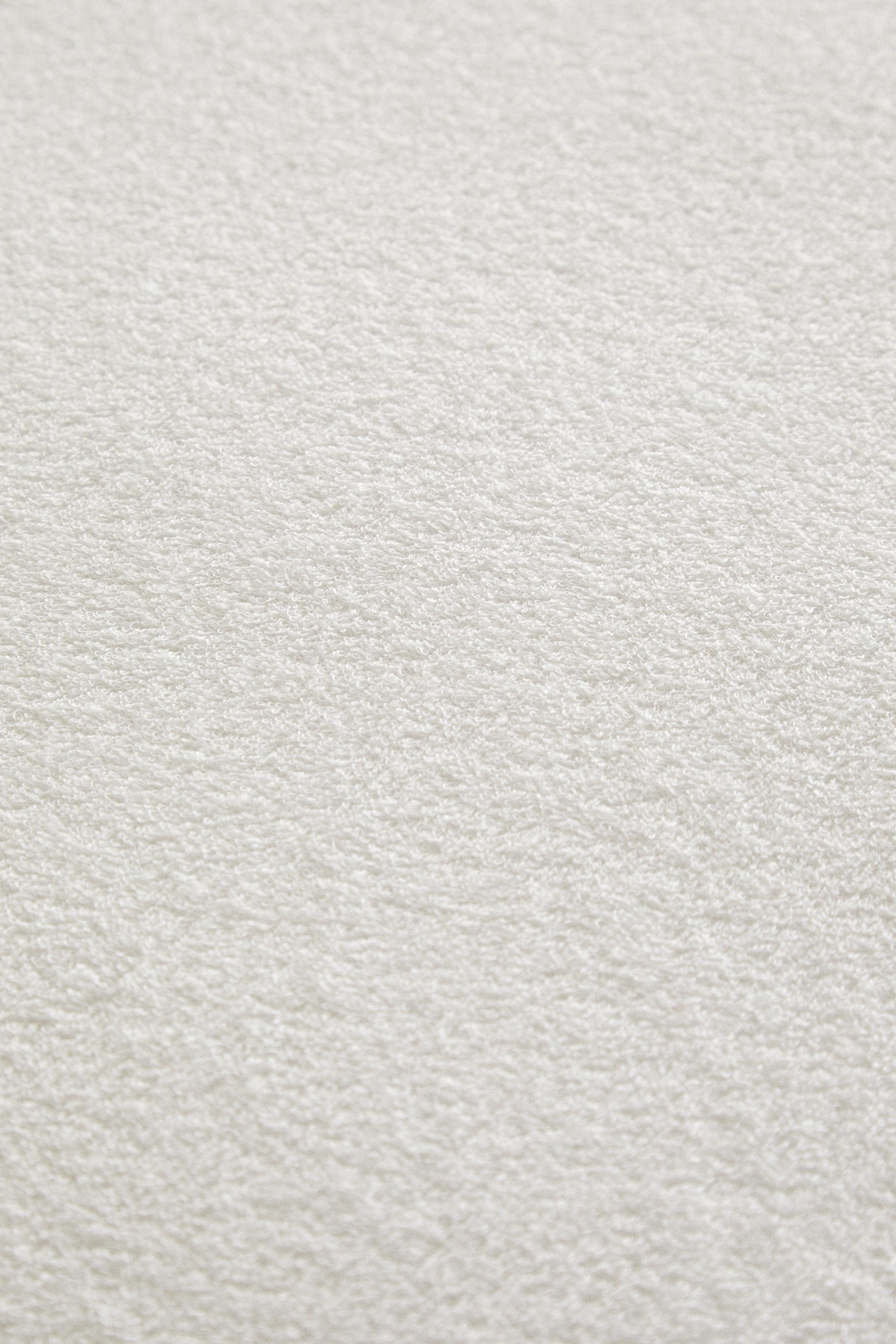 WATERPROOF COTTON TERRYCLOTH MATTRESS PROTECTOR — White