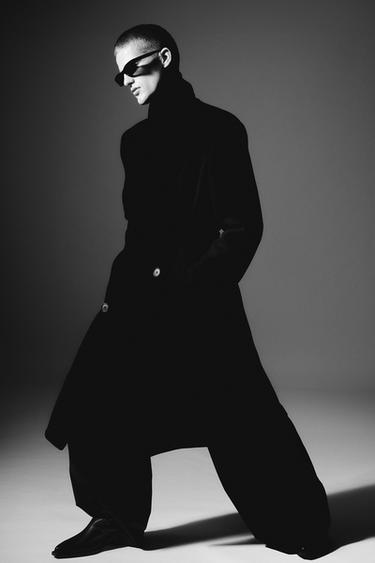 BOTTES COW-BOY POINTUES - Noir de Zara