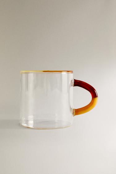 TAZA BOROSILICATO ASA COLORES - Naranja claro de Zara - Imagen 0