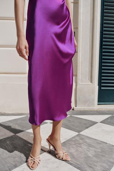 SANDALES À TALONS CROISÉS - Beige de Zara - Image 1