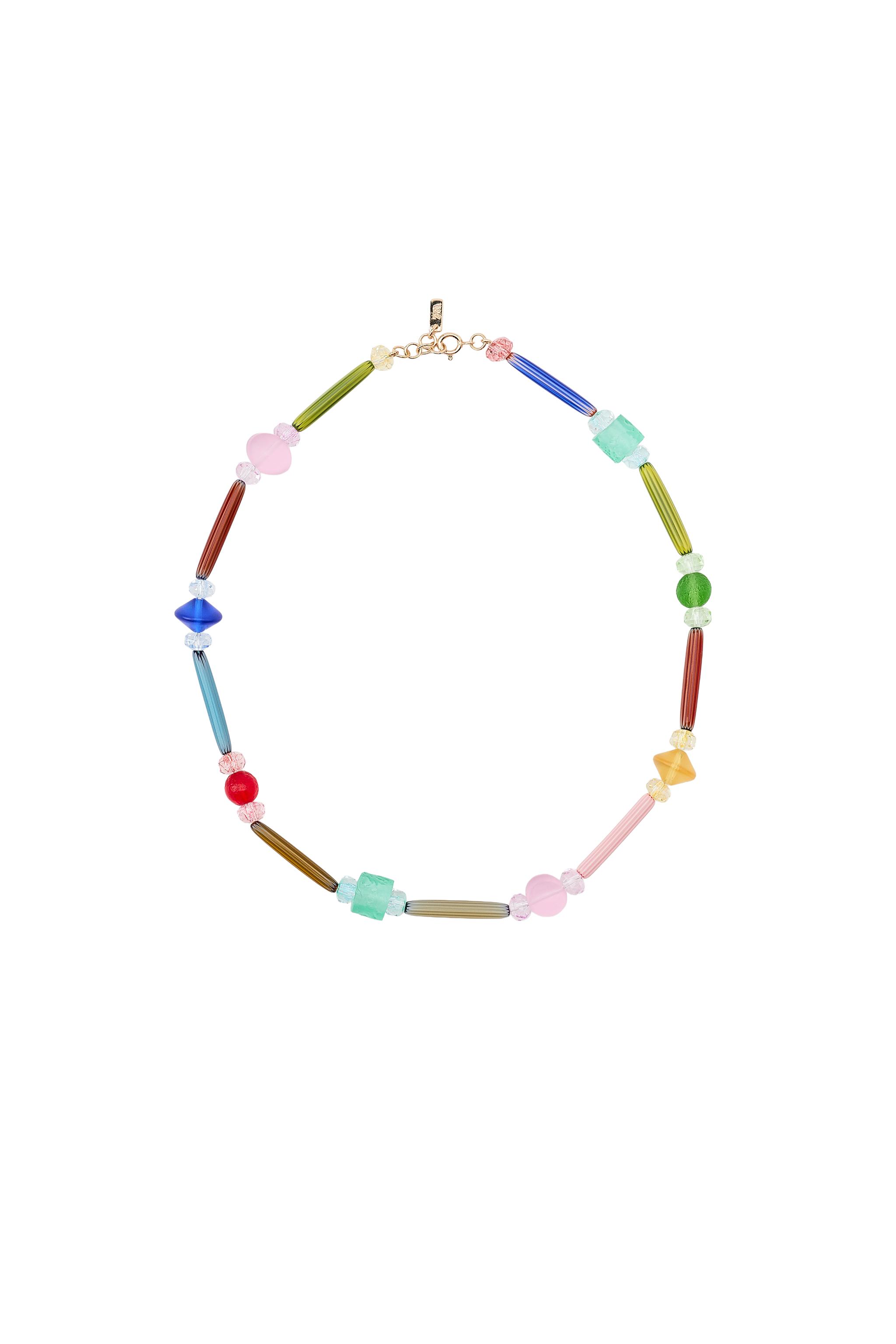 COMBINED RESIN PIECES NECKLACE - Multicolored | ZARA United States