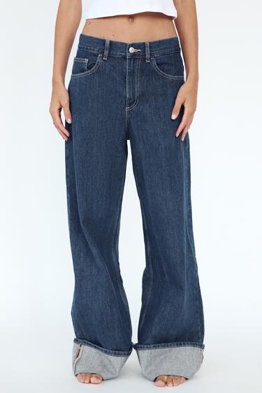 TRF HIGH-RISE WIDE-LEG JEAN_1