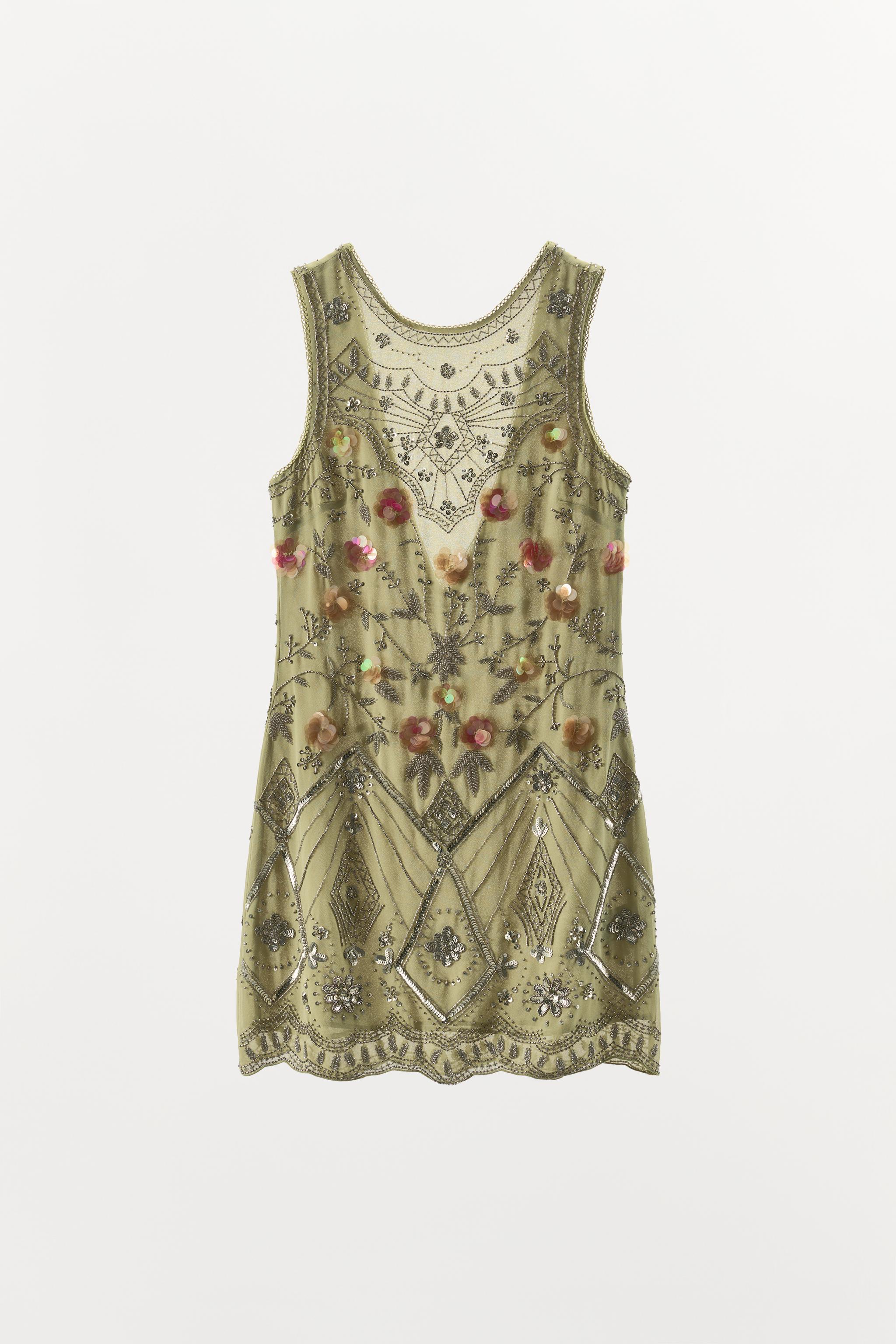 LIMITED EDITION BEADED SEQUIN DRESS