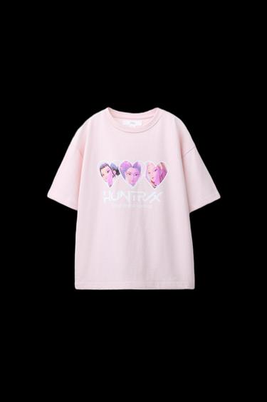 CAMISETA ESTAMPADA KPOP DEMON HUNTERS™ NETFLIX © - Rosa de Zara - Imagen 0