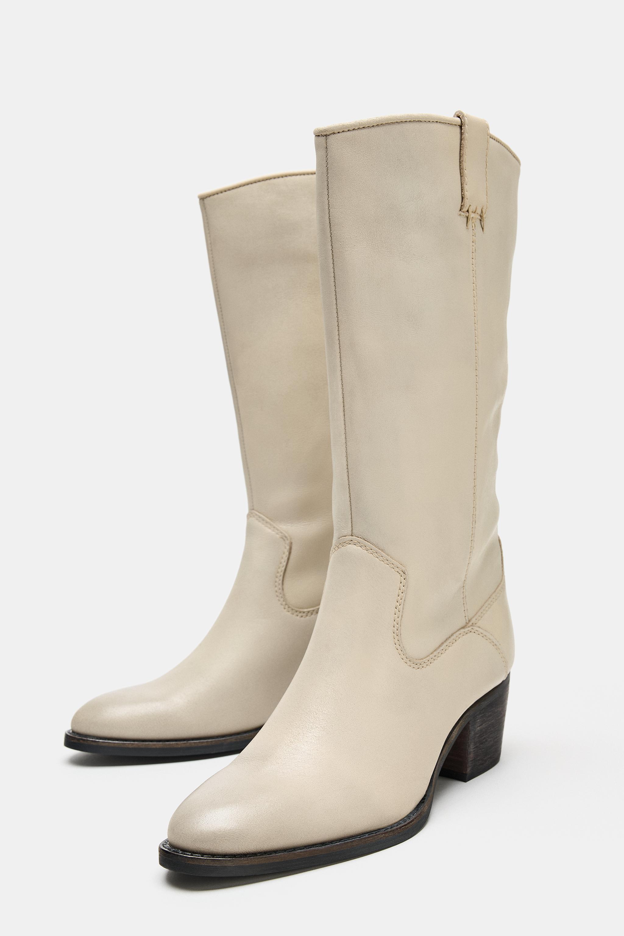 BOTTES COW-BOY EN CUIR