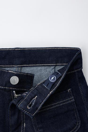 BERMUDA EN DENIM STRETCH À POCHES - Bleu de Zara - Image 2