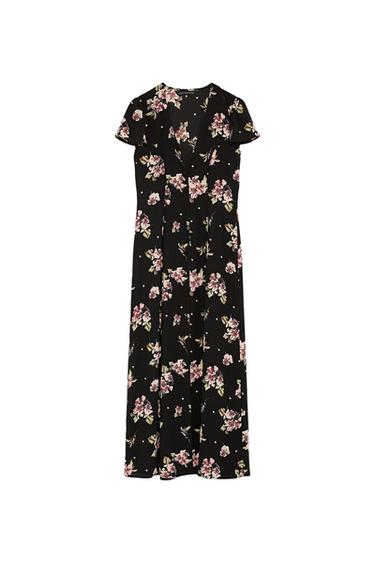 LONG PRINTED DRESS