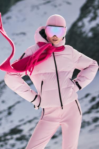 PANTALÓN FLARE WATER RESISTANT AND WIND PROTECTION RECCO® TECHNOLOGY SKI COLLECTION - Rosa de Zara - Imagen 0