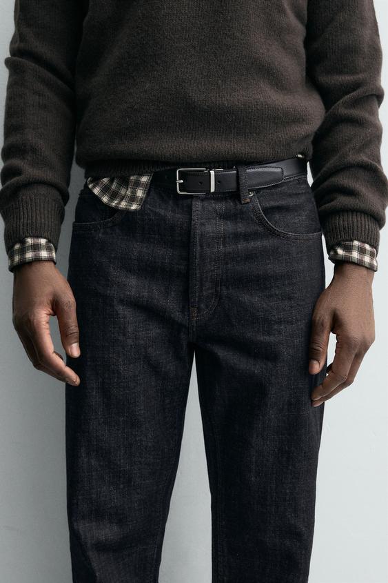 REVERSIBLE LEATHER BELT