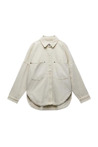 POCKET DENIM OVERSHIRT