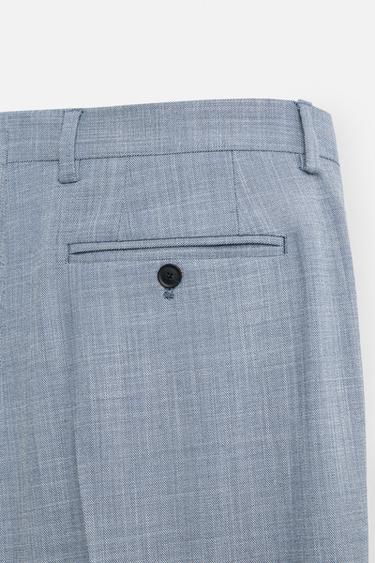 TEXTURED SUIT BLAZER - Bluish by Zara - Image 7
