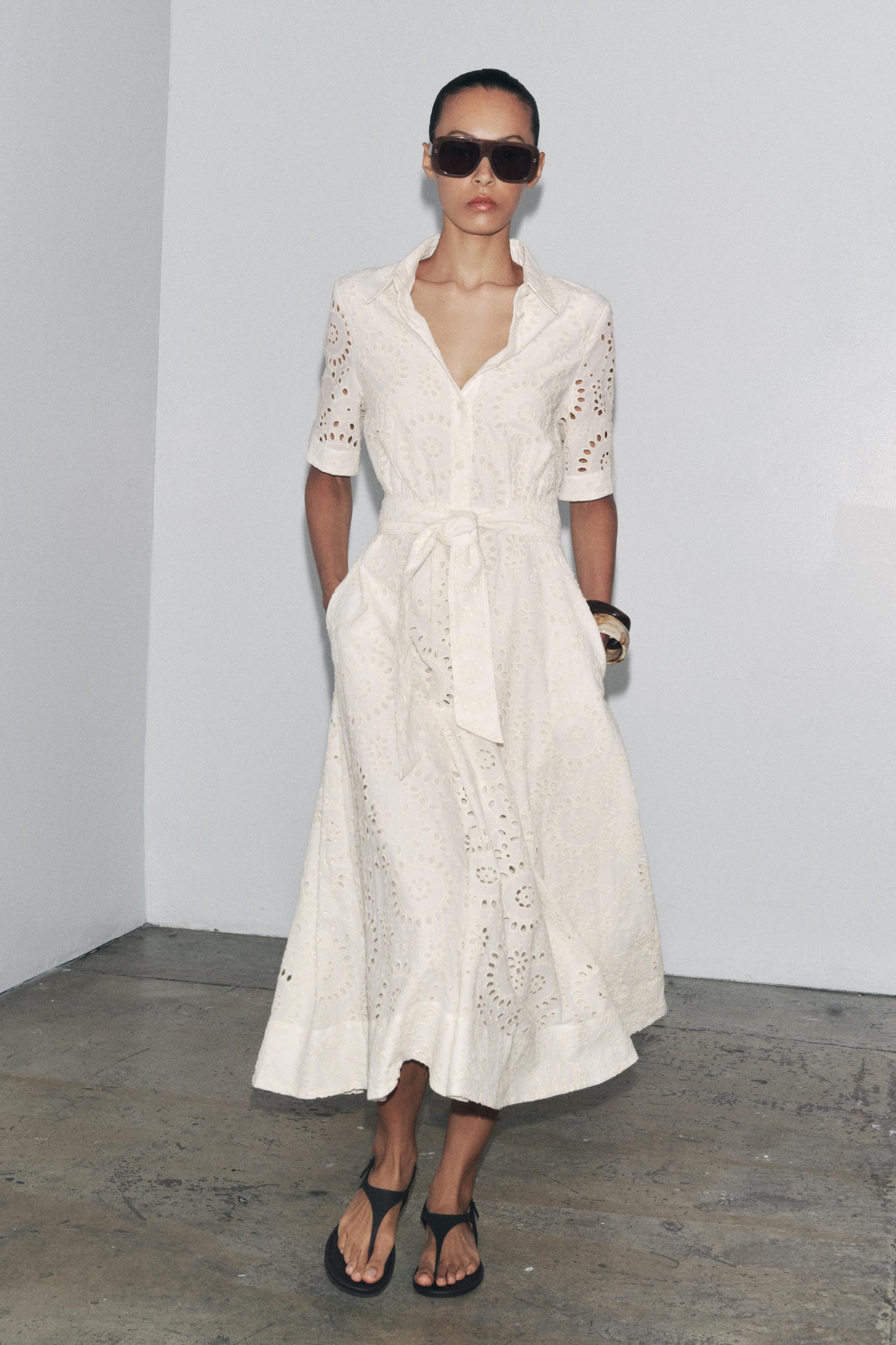 Vestido Camisero Blusa Vestido Zara Vestido Camisero Blanco Zara