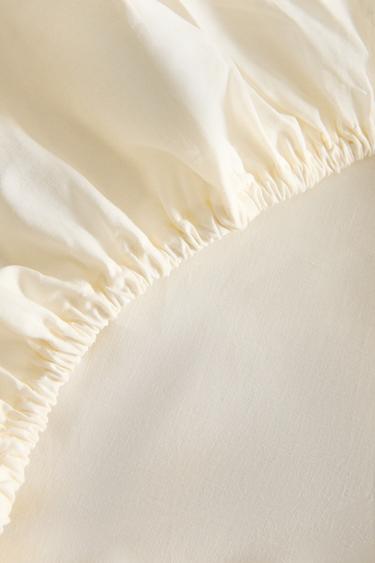 DRAP-HOUSSE COUFFIN ET MINI-BERCEAU (LOT DE 2) - écru-blanc de Zara - Image 2
