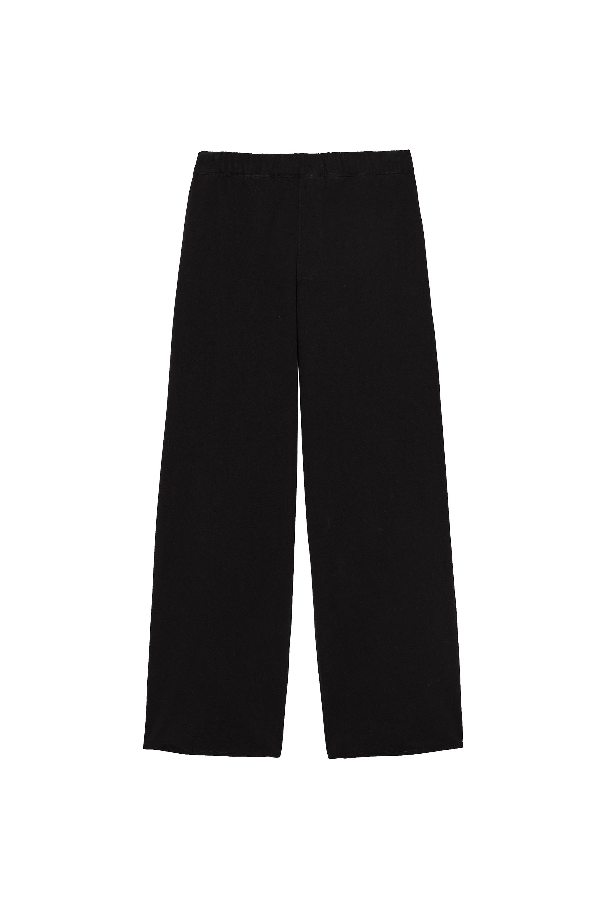 RELAXED FIT JOGGER PANTS — Black