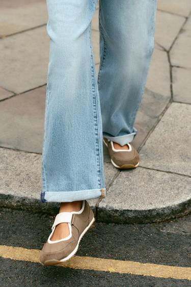 BAILARINA BAREFOOT - Verde Oliva de Zara