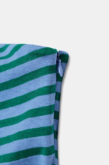 ASYMMETRIC STRIPED TOP - Printed by Zara - Image 8