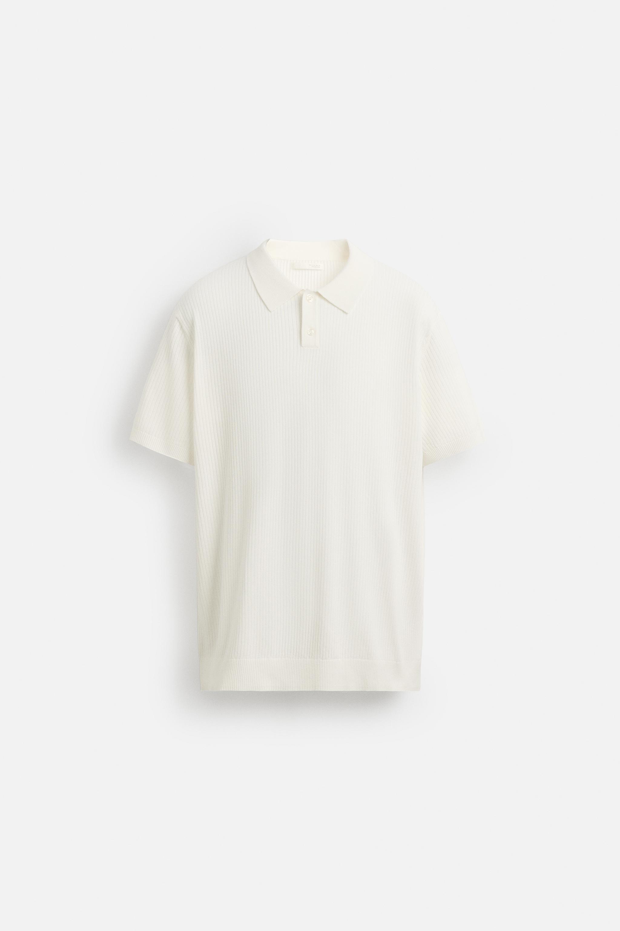 POLO EN MAILLE CÔTELÉE