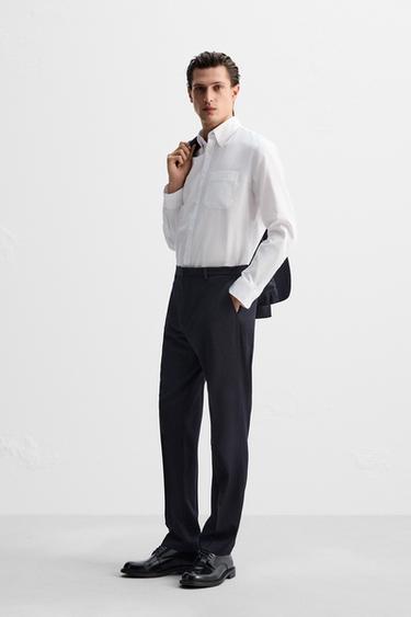 CAMISA OXFORD - Blanco de Zara - Imagen 0