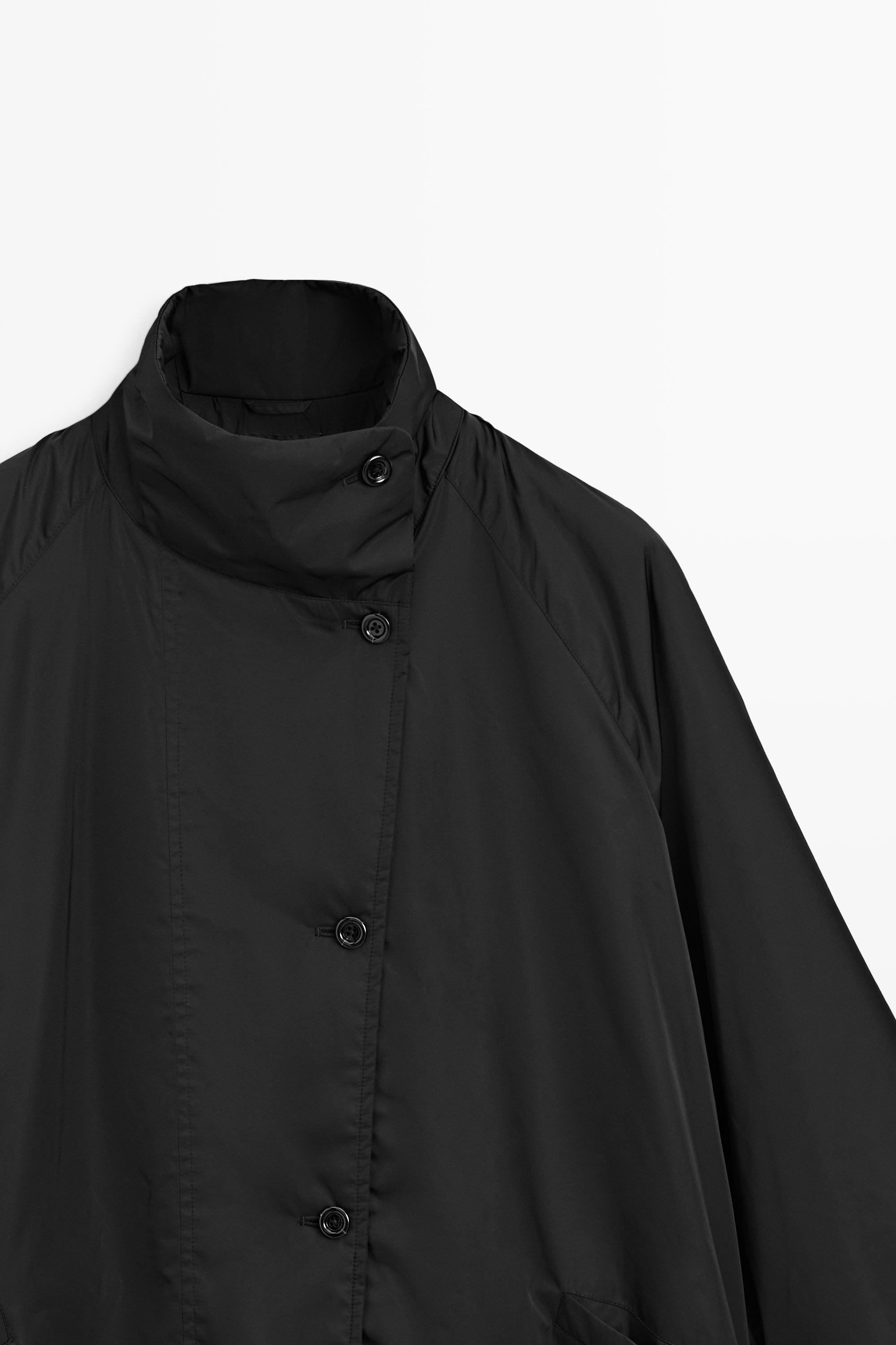 High neck puffer jacket