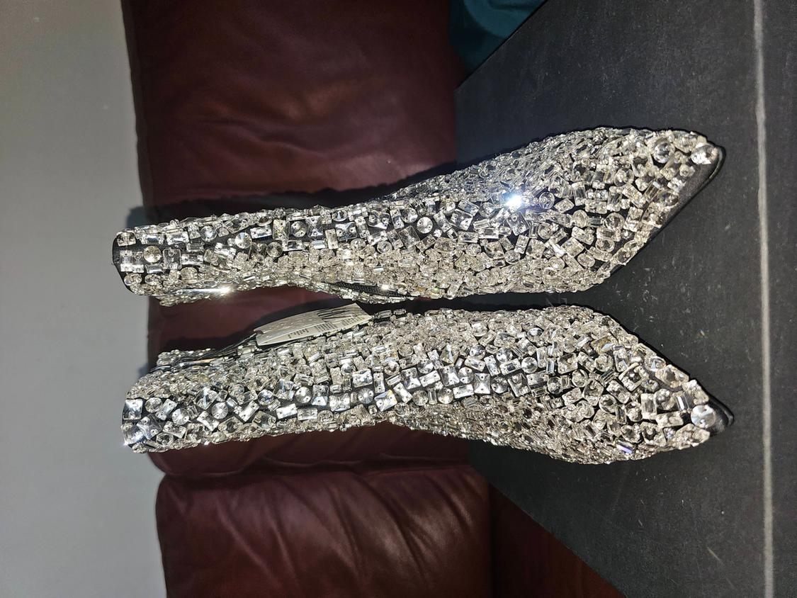 HIGH-HEEL DIAMANTÉ ANKLE BOOTS - SPECIAL EDITION - Image 4