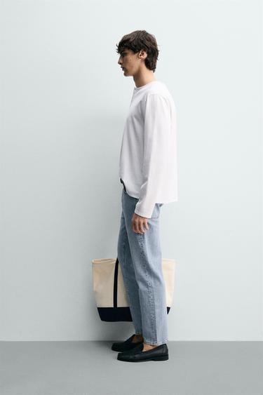 LIGHTWEIGHT REGULAR FIT JEANS - Mid-blue by Zara - Image 3