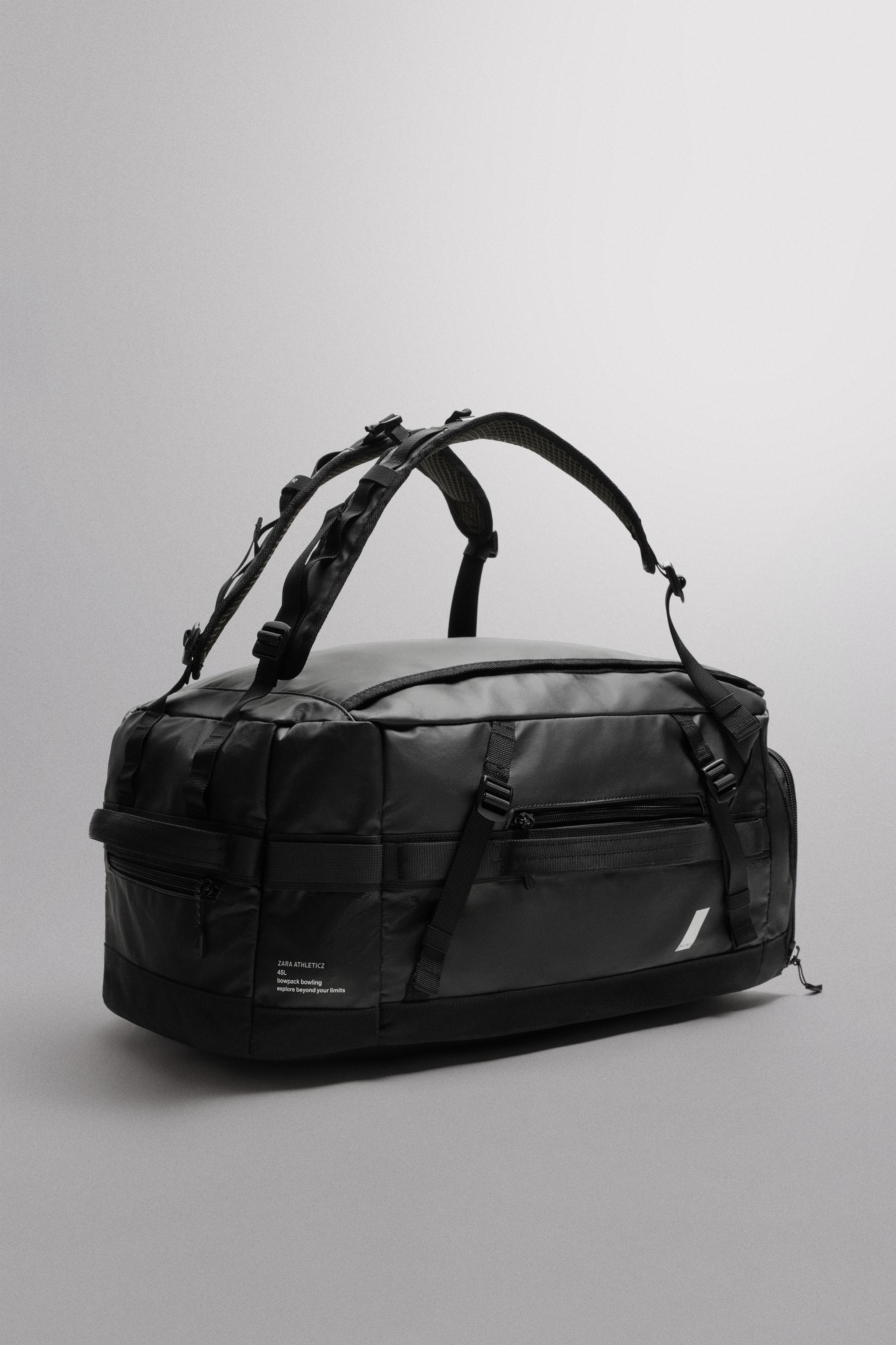 MULTIFUNCTIONAL SPORTS DUFFLE BAG - Black | ZARA Canada
