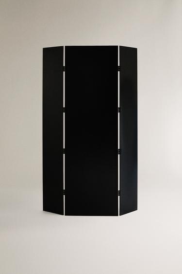 METAL TRIPTYCH MIRROR - Black by Zara - Image 4