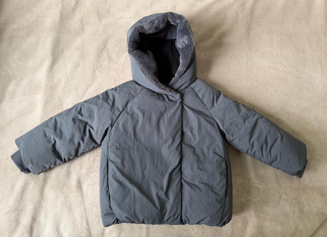 LINED HOODED COAT - Image 3