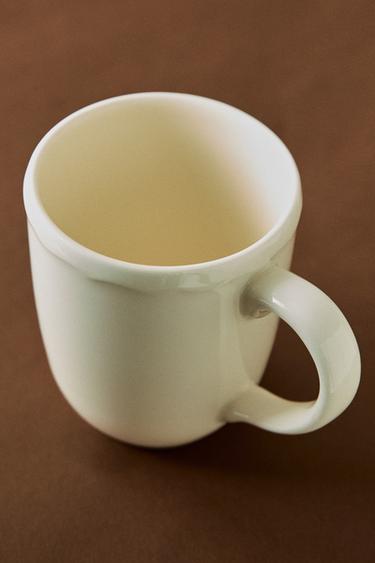 TASSE FAÏENCE BORD RELIEF - Écru de Zara - Image 4
