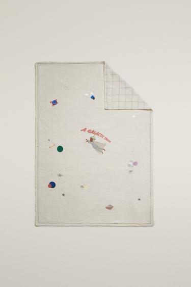 BABY GALACTIC DREAM FLEECE BLANKET - Multicolor de Zara - Imagen 0