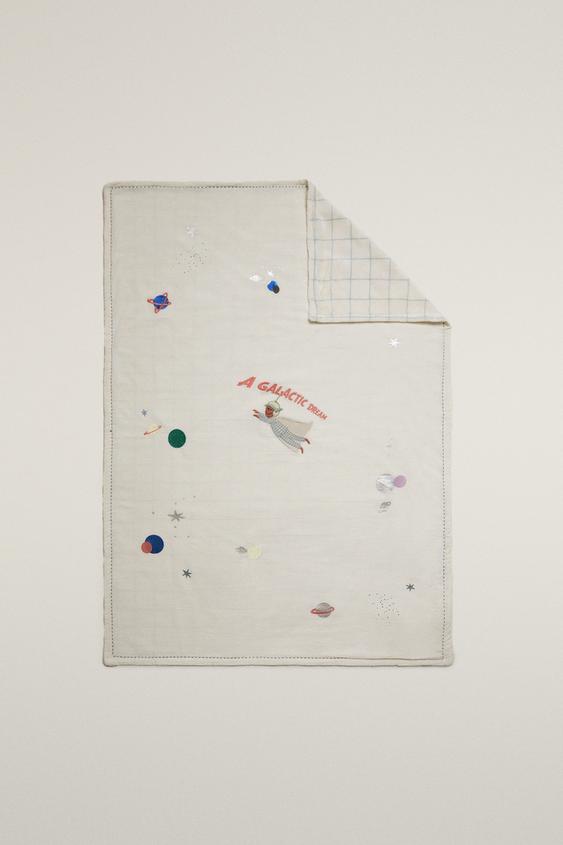 FLEECEDECKE FÜR BABYS GALACTIC DREAM - Bunt von Zara - Bild 0